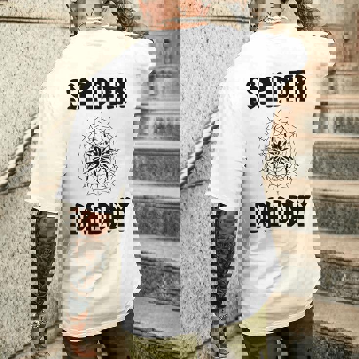 Small Cutepider Man Quotepider Daddy メンズTシャツ バックプリント 彼への贈り物