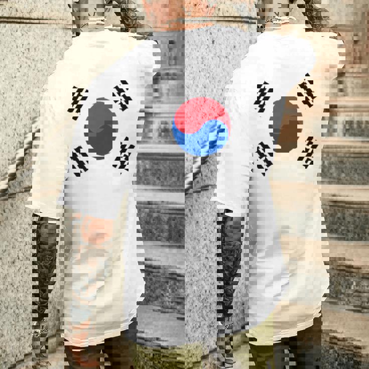South Korea Korean National Flageoul メンズTシャツ バックプリント 彼への贈り物