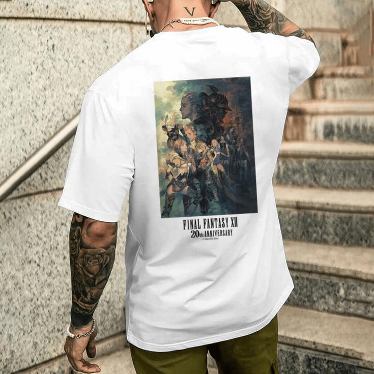 【公式】Final Fantasy アニバーサリーコレクション Ffxii Tza パッケージアート② メンズTシャツ バックプリント 彼への贈り物