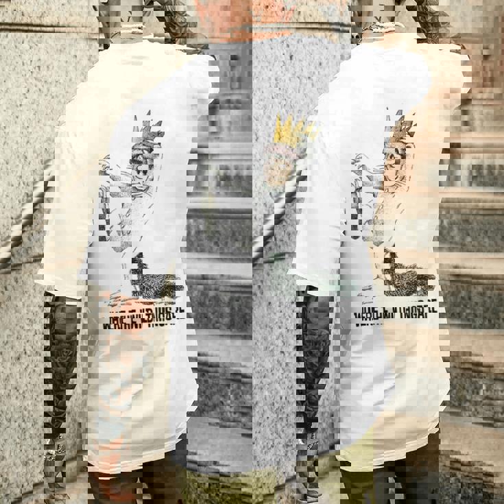 かいじゅうたちのいるところマックス・ダンス メンズTシャツ バックプリント 彼への贈り物