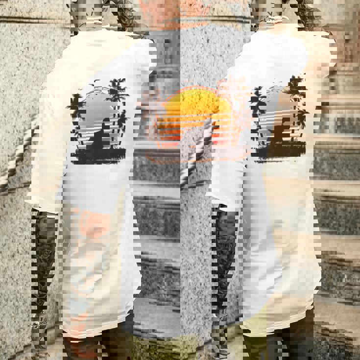 アメリカン・コッカー・スパニエル 犬種 メンズTシャツ バックプリント 彼への贈り物