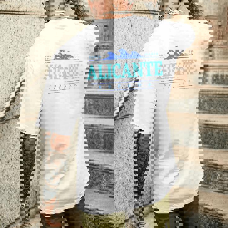 アリカンテ・エスパーニャ メンズTシャツ バックプリント 彼への贈り物