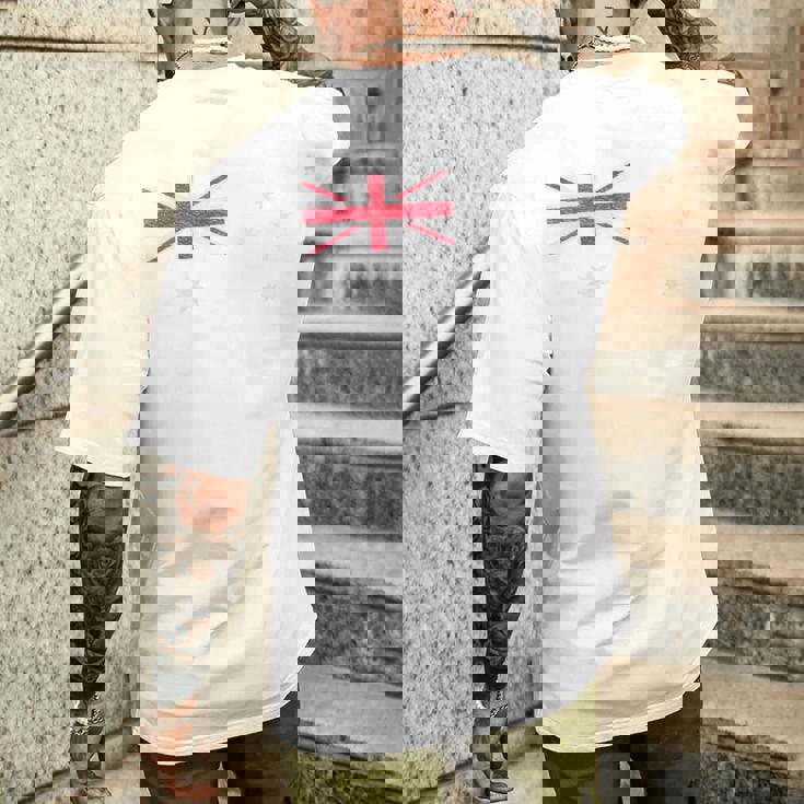 オーストラリア国旗オーストラリアユニオンジャック メンズTシャツ バックプリント 彼への贈り物