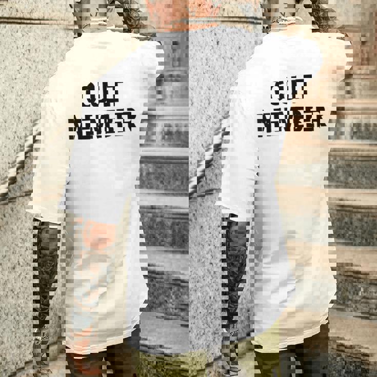 カルトメンバー メンズTシャツ バックプリント 彼への贈り物