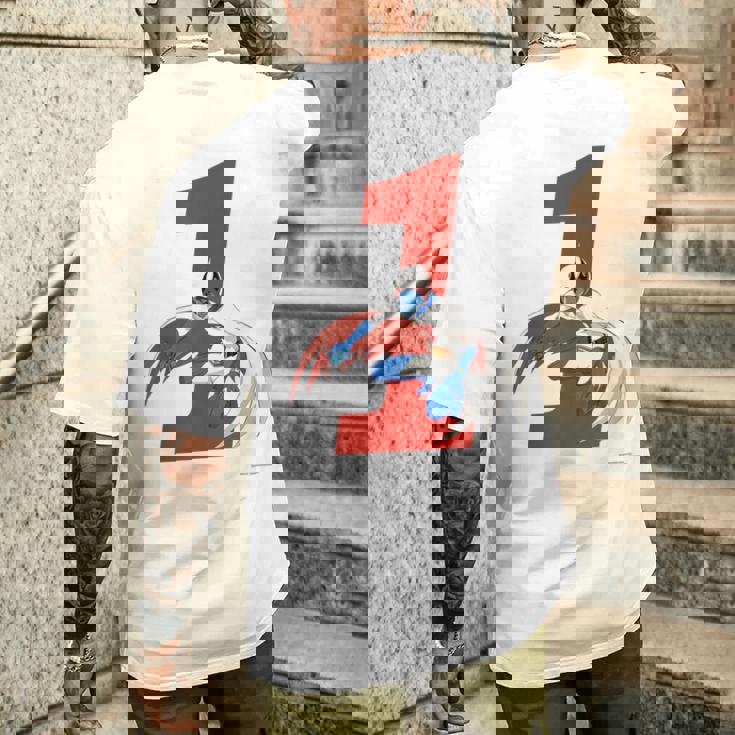 ガッチャマン J メンズTシャツ バックプリント 彼への贈り物