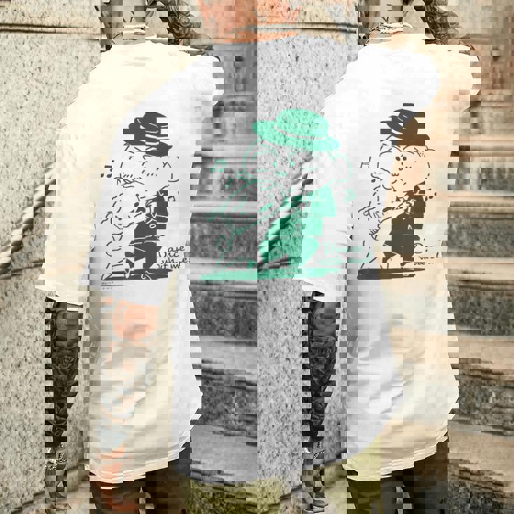 クレヨンしんちゃん マサオくんと踊ろう！ メンズTシャツ バックプリント 彼への贈り物