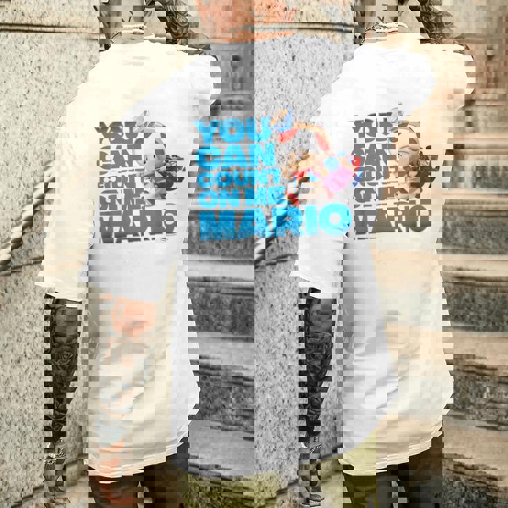 ザ・スーパーマリオギャラクシー・ムービーtoad Count On Me In Thetars メンズTシャツ バックプリント 彼への贈り物