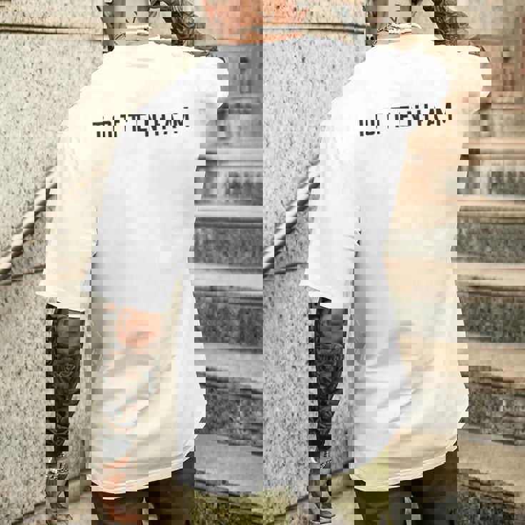 シンプルなトッテナムデザイン。 メンズTシャツ バックプリント 彼への贈り物