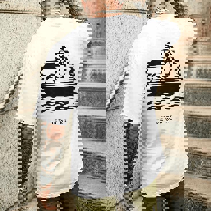 ジェットスキー メンズTシャツ バックプリント 彼への贈り物