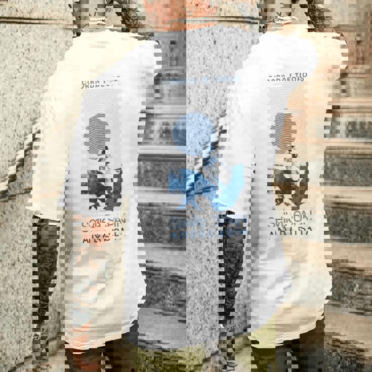 セビリア スペイン 闘牛 アンダルシア メンズTシャツ バックプリント 彼への贈り物