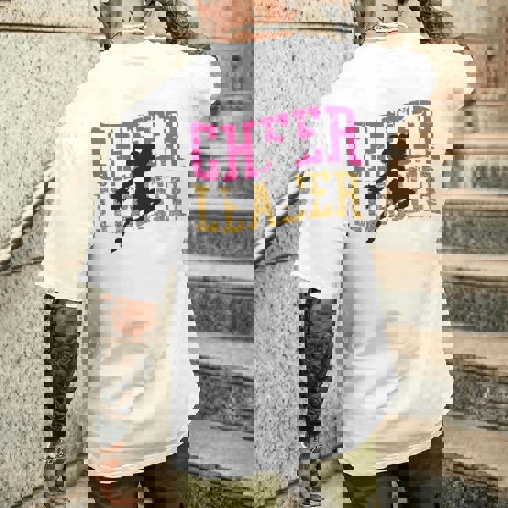 チア チアリーディング チアリーダー 長袖tシャツ メンズTシャツ バックプリント 彼への贈り物