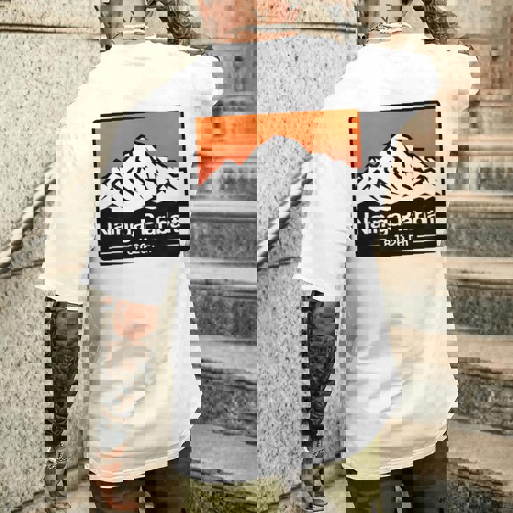 ナンガパルバット メンズTシャツ バックプリント 彼への贈り物