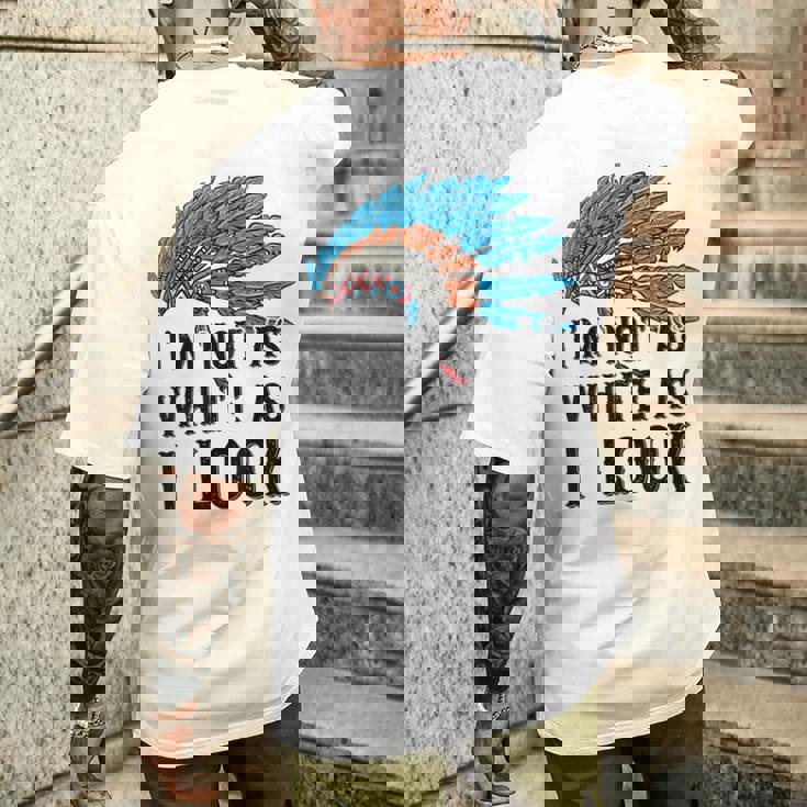 ネイティブ・アメリカン・インディアン I'm Not As 先住民族 メンズTシャツ バックプリント 彼への贈り物