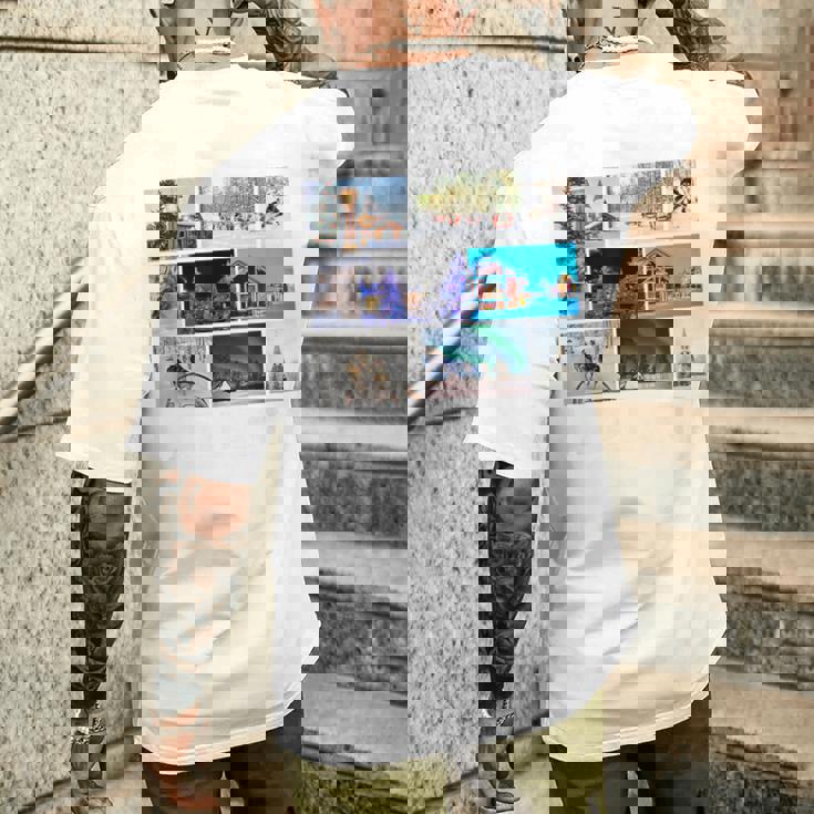 フィンランド ラップランド メンズTシャツ バックプリント 彼への贈り物