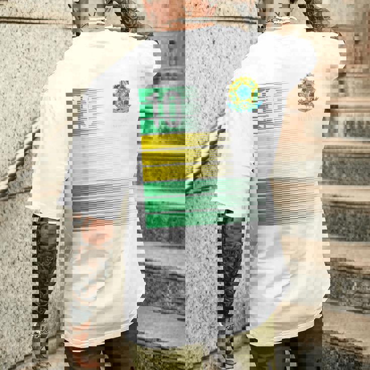 ブラジル国旗 10番 ブラジル サッカー メンズ レディース ボーイズ ガールズ キッズ メンズTシャツ バックプリント 彼への贈り物