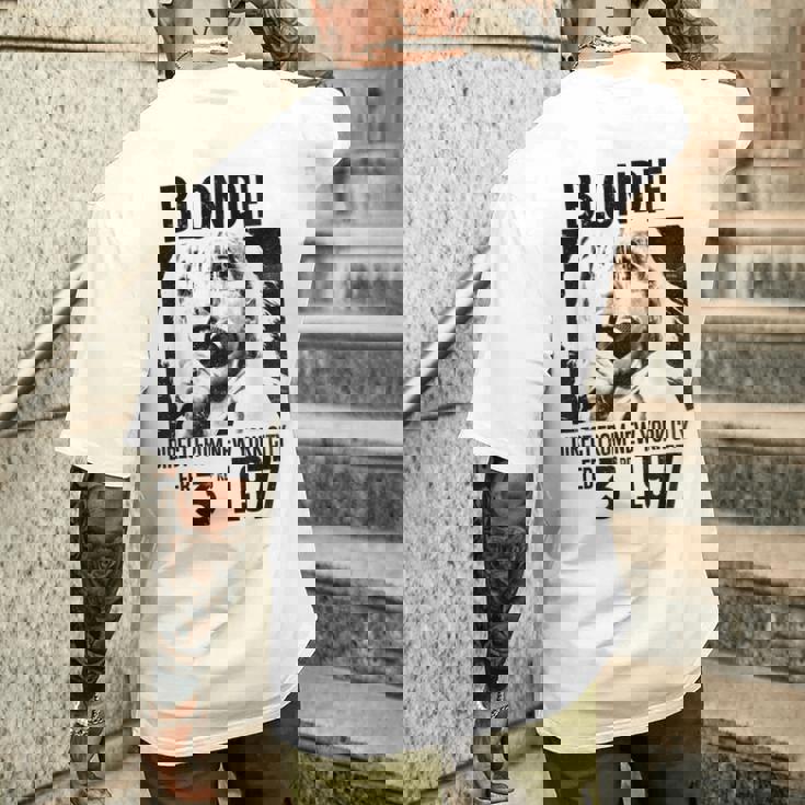 ブロンディ メンズTシャツ バックプリント 彼への贈り物