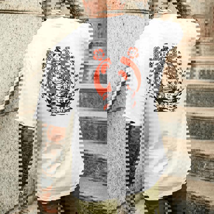 ボクサー アメリカン トラディショナル タトゥー オールドスクール ボクシング フラッシュ メンズTシャツ バックプリント 彼への贈り物