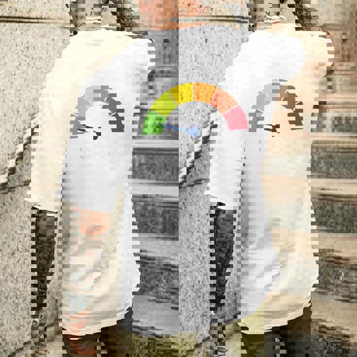 低コルチゾールレベルミーム メンズTシャツ バックプリント 彼への贈り物