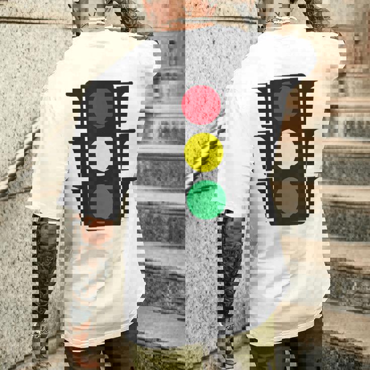 信号機の衣装 メンズTシャツ バックプリント 彼への贈り物