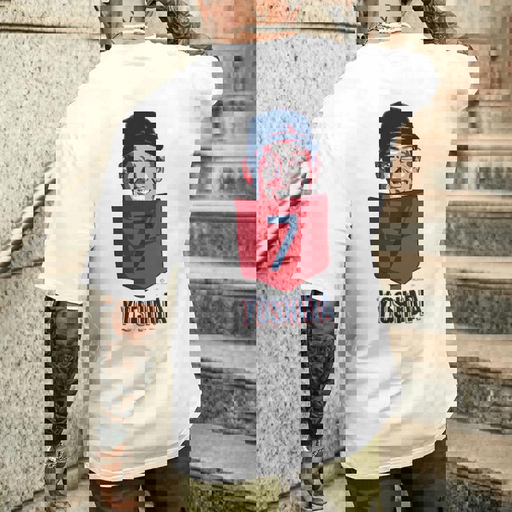 吉田正隆 ボストン野球ポケットtシャツ Mlbpa メンズTシャツ バックプリント 彼への贈り物