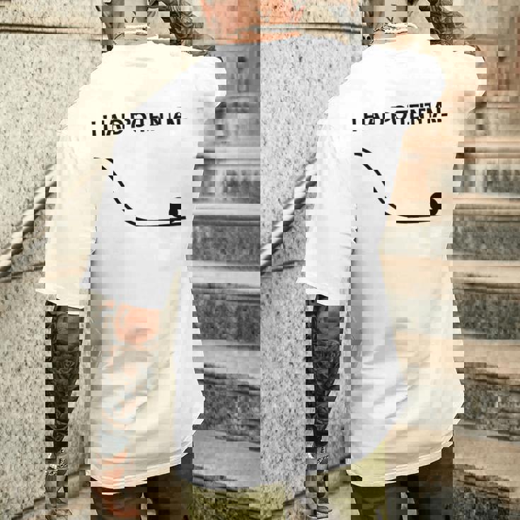 私には面白い物理学の可能性があった メンズTシャツ バックプリント 彼への贈り物