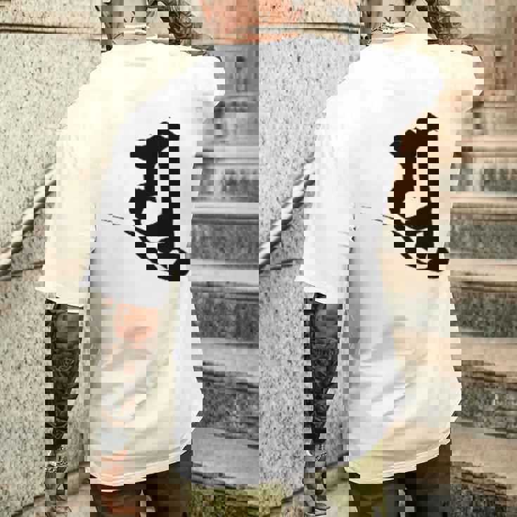 空海 白描 Kukai Hakubyou メンズTシャツ バックプリント 彼への贈り物