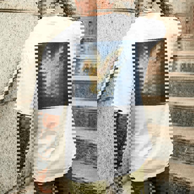 詩とメルヘン 牧野 鈴子 ペガサス メンズTシャツ バックプリント 彼への贈り物