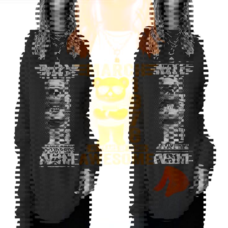 48歳 1978年3月 テディベア 48歳 誕生日 男性 女性 レディーススウェットシャツ