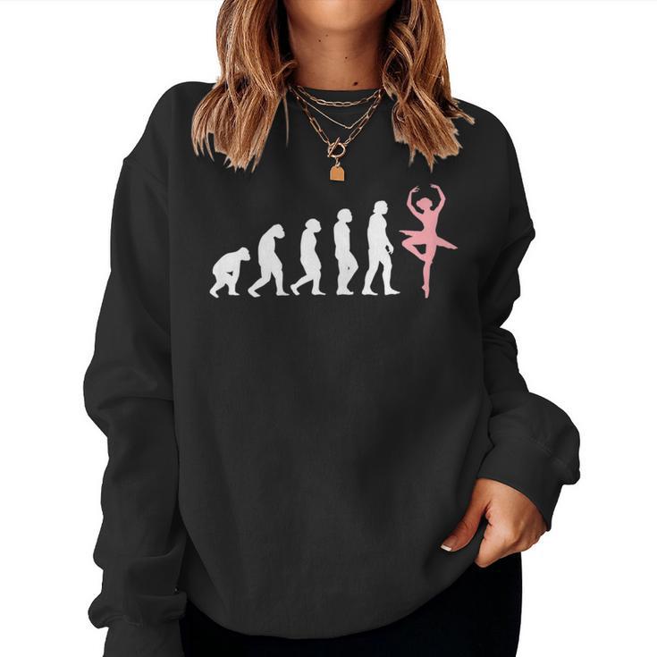 Ballet Danse Danseuse Laie Classique Ballet Fille Cadeau Sweat-shirt pour femme