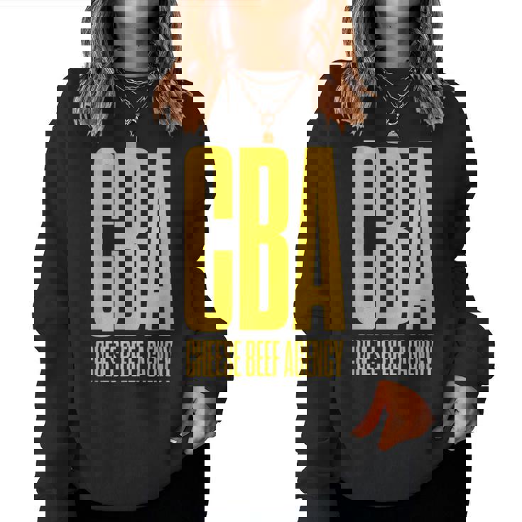 Cheese Beef Agency レディーススウェットシャツ