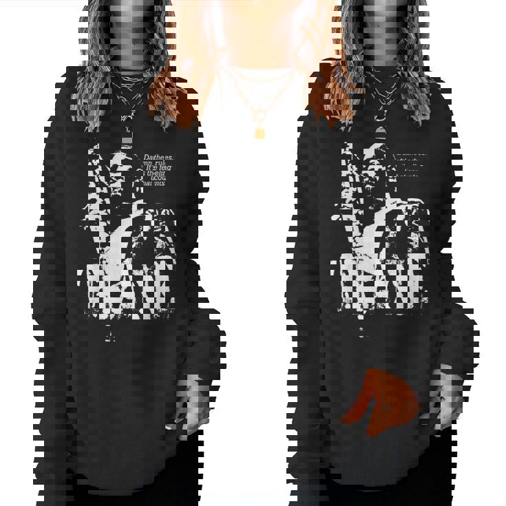 Coltrane Jazz Wisdomaxophonist Musician 1色 レディーススウェットシャツ