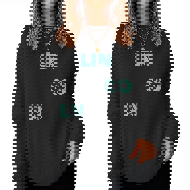 Flower City Usa リンカーン レディーススウェットシャツ