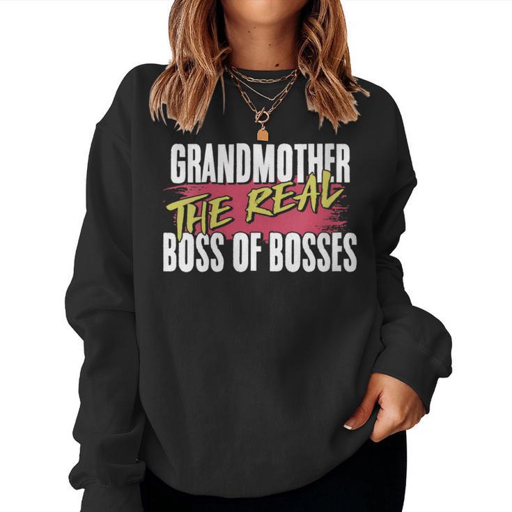 Grandma Nonna Cuello Sudadera Mujer