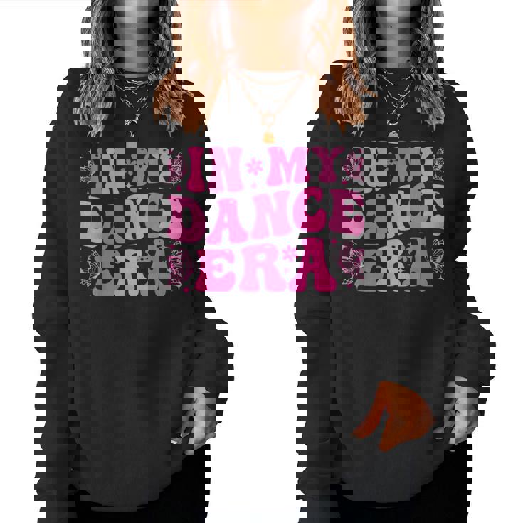 Groovy In My Dance Era バレエダンサー レディーススウェットシャツ