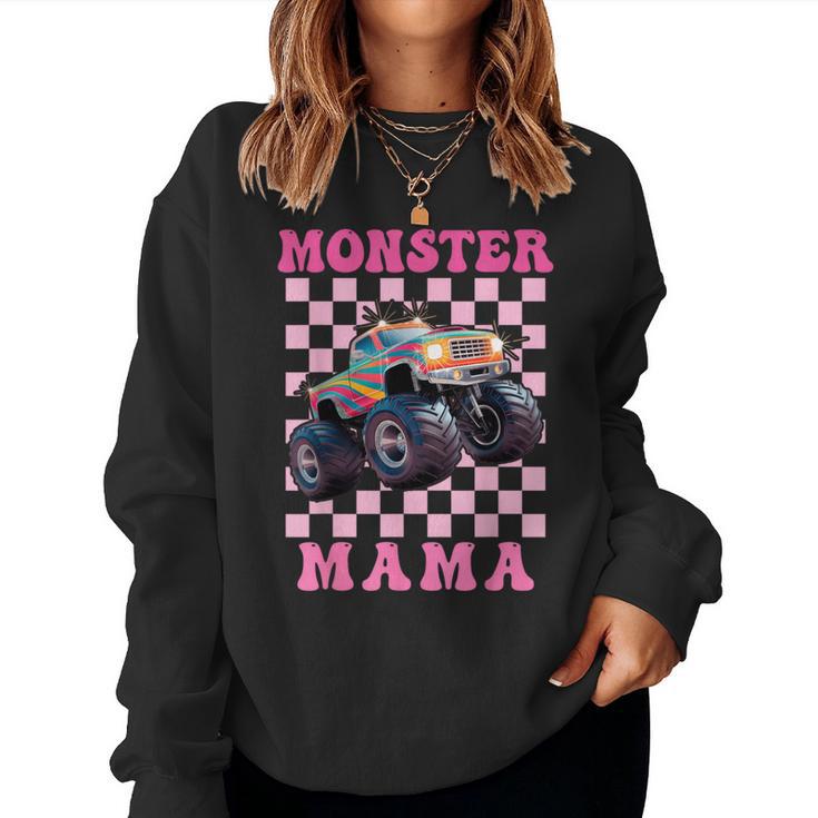 Monster Truck Mama For Mom Mothers And Truck Lovers Women Sweatshirt