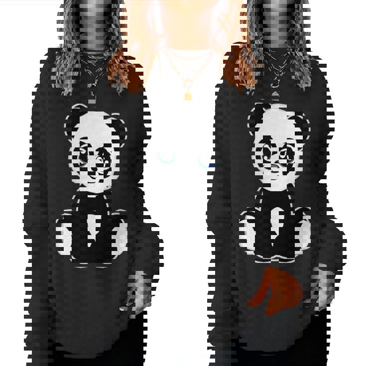 Panda Lover 幼児 女の子 男の子 トゥイーン キッズ かわいいパンダ ユース レディーススウェットシャツ