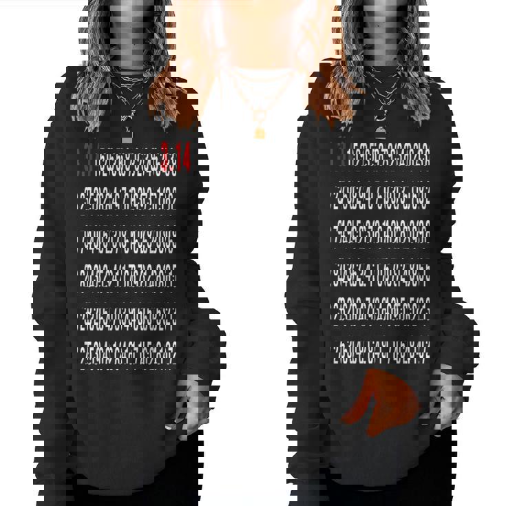 Pialor Exacto Divertido Profesor De Matemáticas 314 Nerd Hombres Es Niños Sudadera Mujer