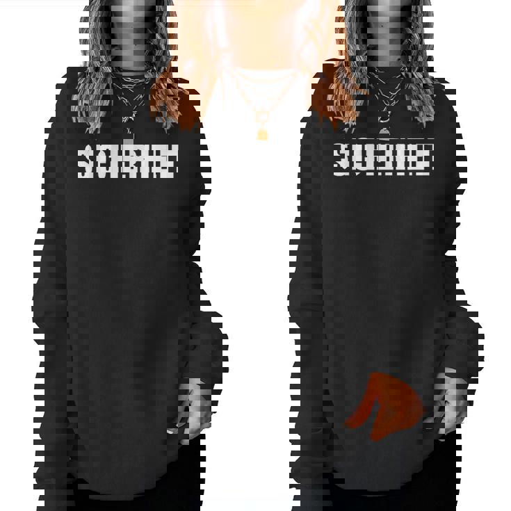 Sicherheit -Ecurity Guard Uniform And German レディーススウェットシャツ