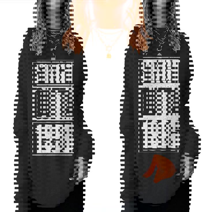 Straight Outta 1996 Womenintage 1996 Birth Of Birthday 長袖tシャツ レディーススウェットシャツ