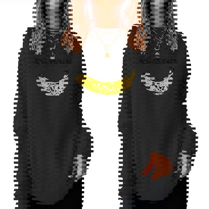 Vintage Dolce And Banana Novelty Graphic & Cool s レディーススウェットシャツ