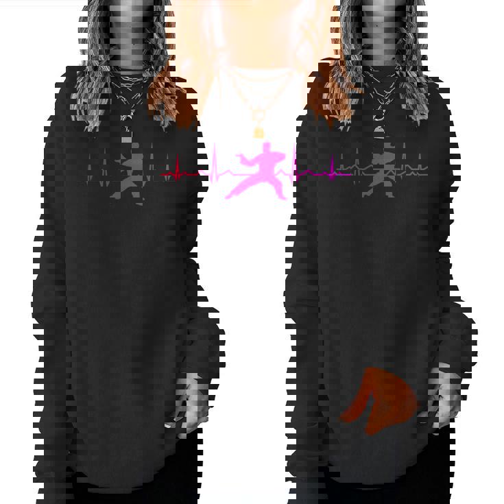 カンフー 格闘技 武術 カンフー 女性 男性 レディーススウェットシャツ