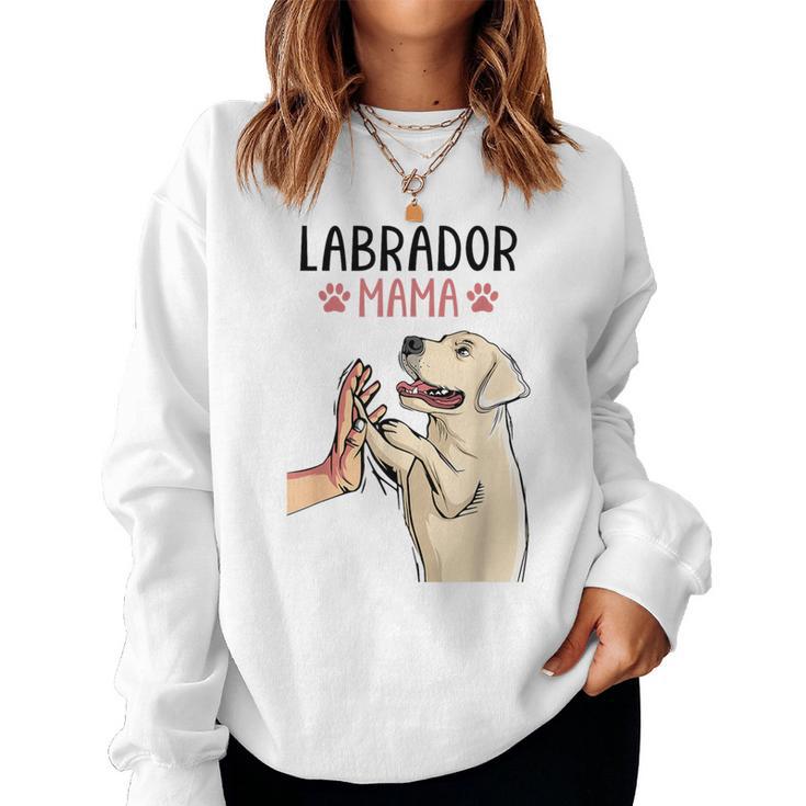 Labrador Mama Cani Donne Festa Della Mamma Donne Women Sweatshirt