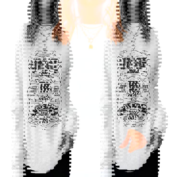 Vintage 1985 Classic 1985 Limited Edition Birthday レディーススウェットシャツ