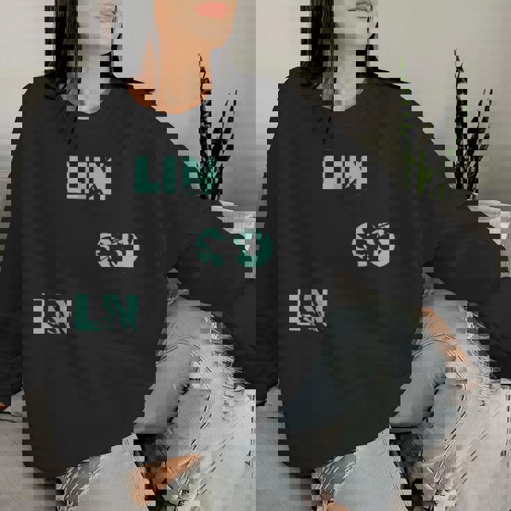 Flower City Usa リンカーン レディーススウェットシャツ 彼女への贈り物