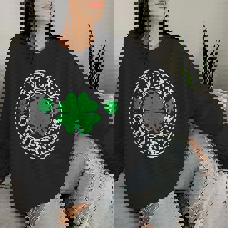 Lucky Charmer t Patrick's Day 男の子 女の子 キッズ レディーススウェットシャツ 彼女への贈り物