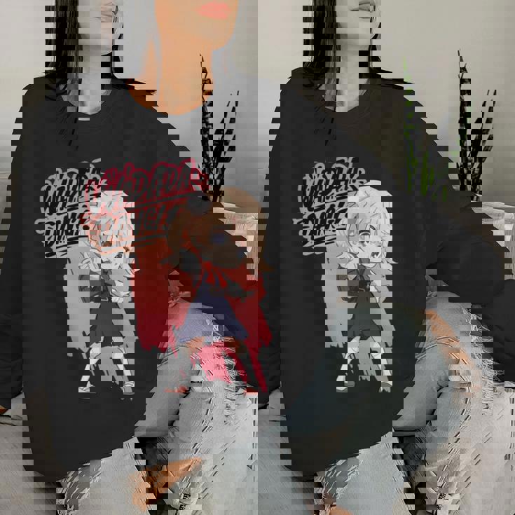 和田ダン しぐれ うい ロリ ダンス ダンス アニメ 女の子 長袖tシャツ レディーススウェットシャツ 彼女への贈り物