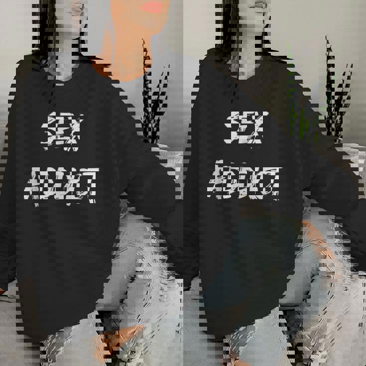 変態セックス依存症 ノベルティギフト ホットな妻 セクシー 女性 男性 レディーススウェットシャツ 彼女への贈り物