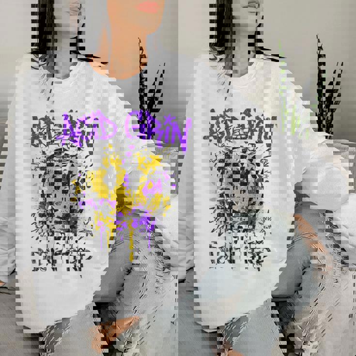 絵文字 美的 ヒップホップ Y2k 服 レトロ ヴィンテージ ストリートウェア ファッション 女性 男性 スマイリー レディーススウェットシャツ 彼女への贈り物