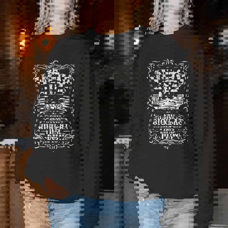 55歳 誕生日 男性女性intage 1971年1971年生まれ レトロデザインブランド レディーススウェットシャツ 面白い贈り物