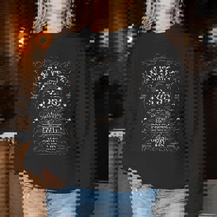 57 歳の誕生日レトロ限定版男性女性ヴィンテージ 1969 レディーススウェットシャツ 面白い贈り物